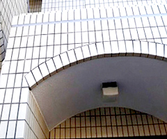 外壁洗浄後の建物